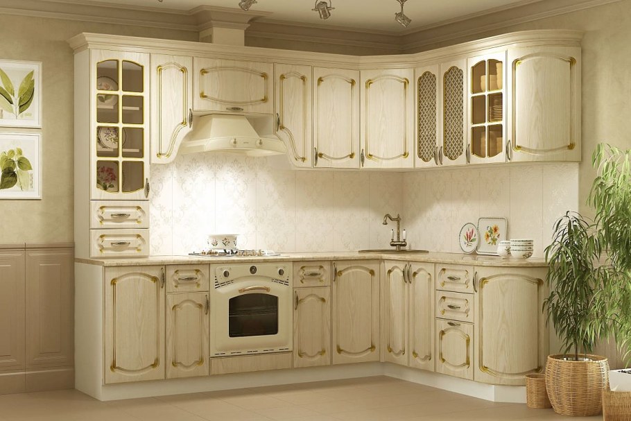 Деревянная кухня