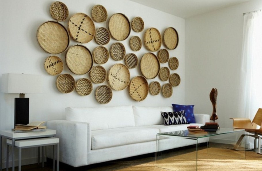 Необычный декор стен