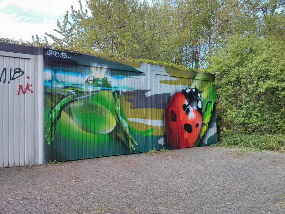 Роспись гаража