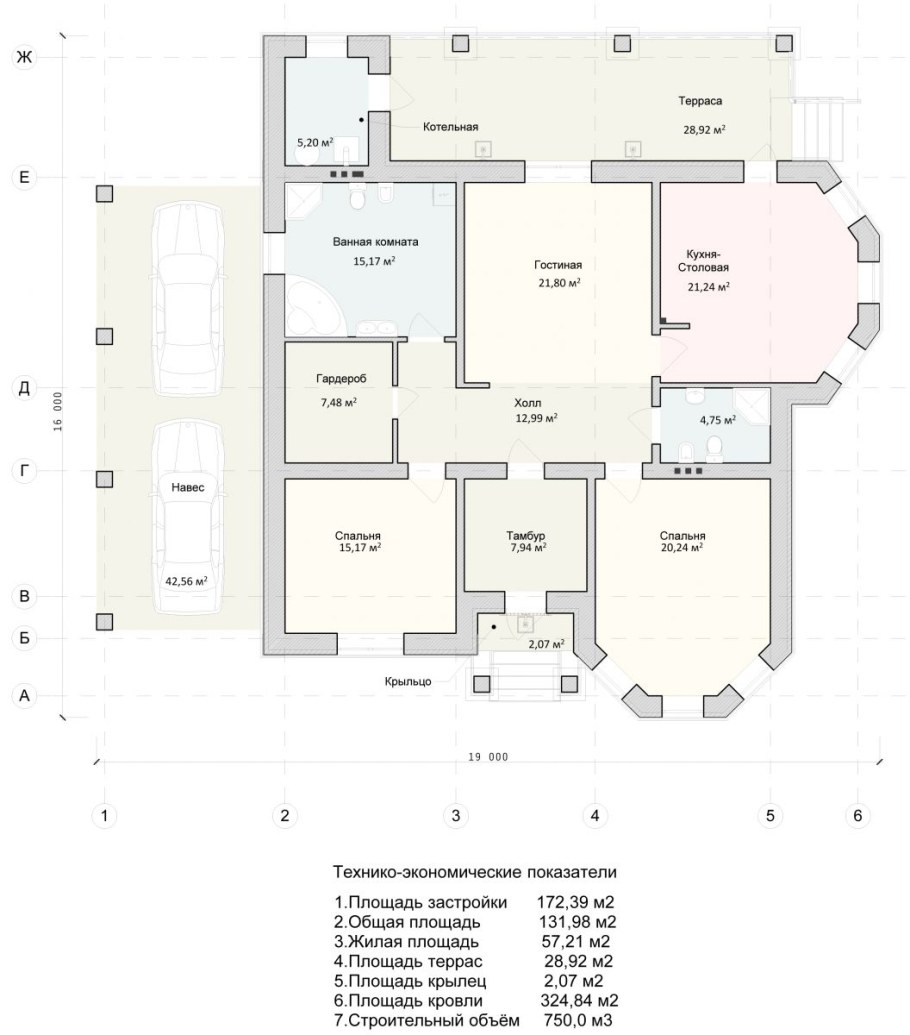 Проекты частных жилых домов