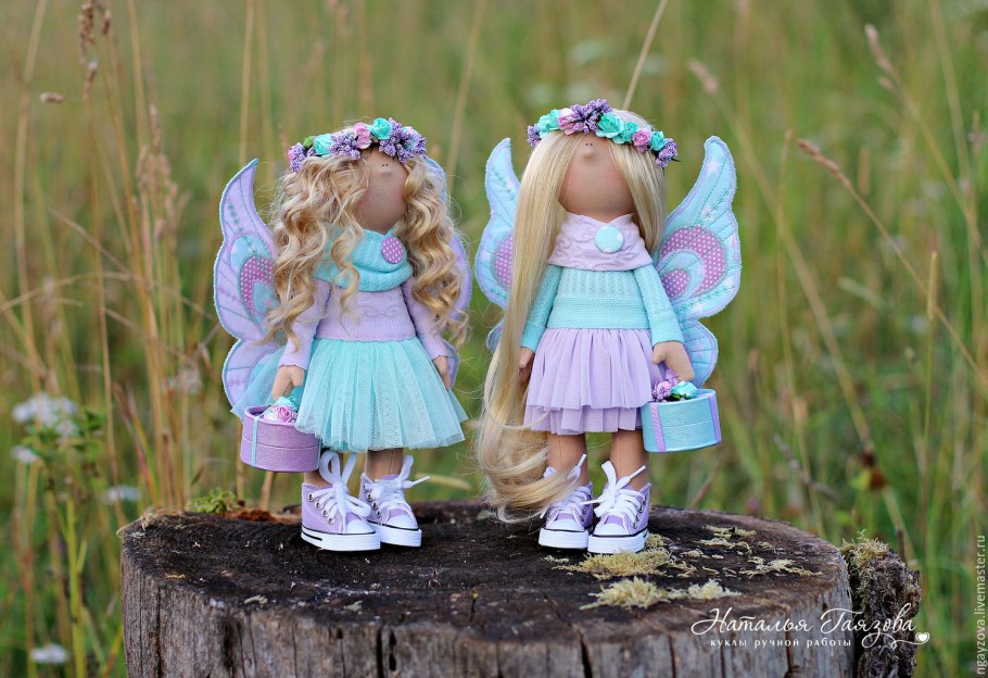 Текстильная кукла Пчелка