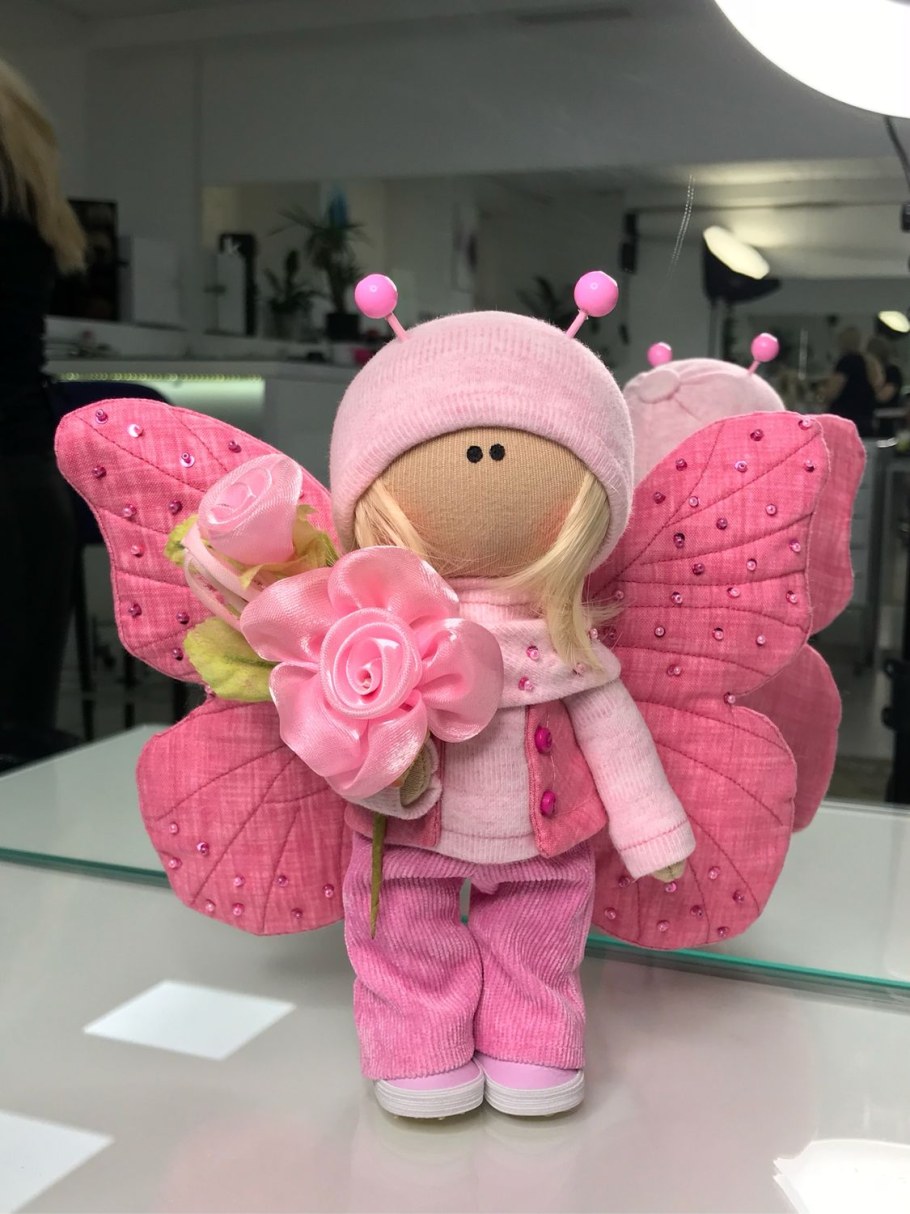 Интерьерная куколка бабочка