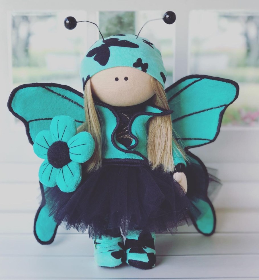 Куклы-бабочки большеножки