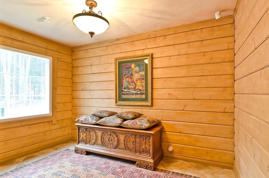 Стены в деревянном доме