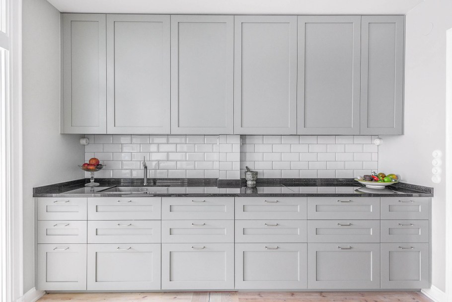 Белые фасады для кухни икеа