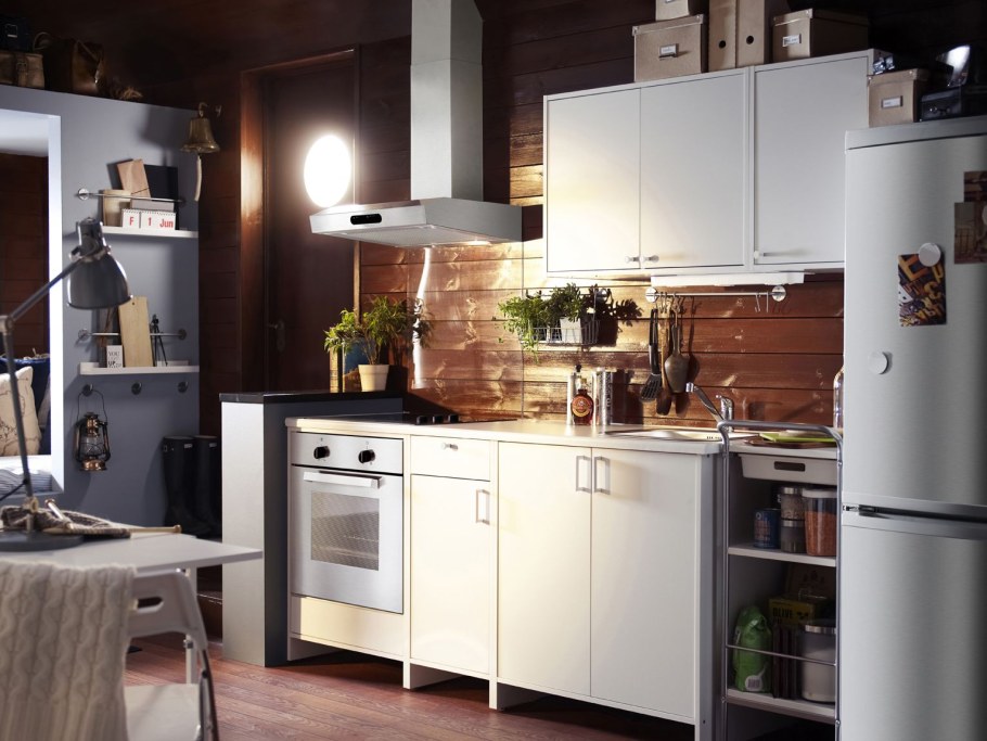 Кухня икеа Фактум белая