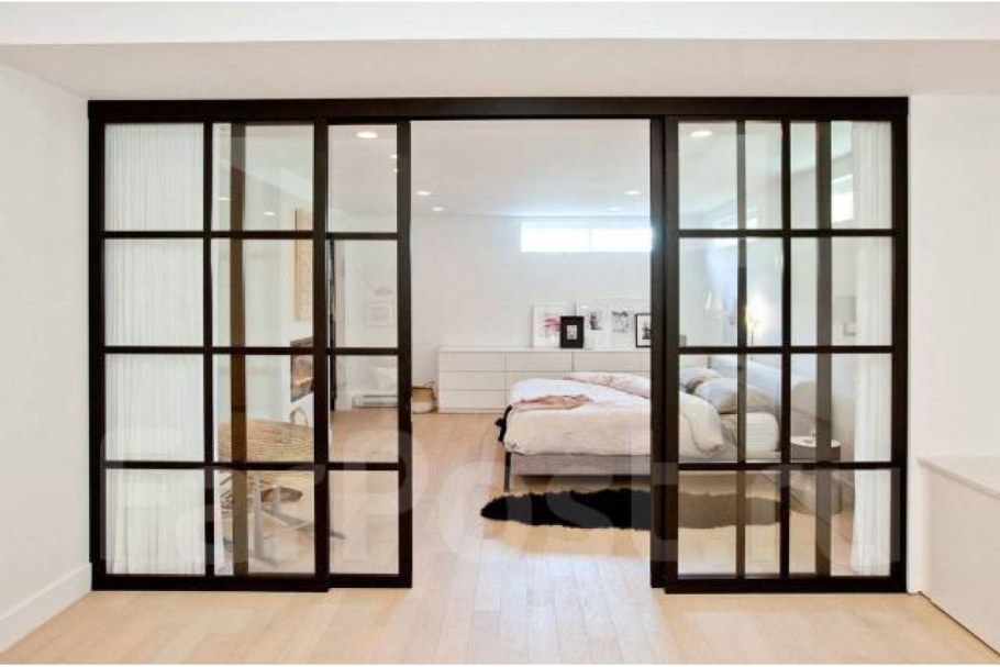 Раздвижные двери в интерьере