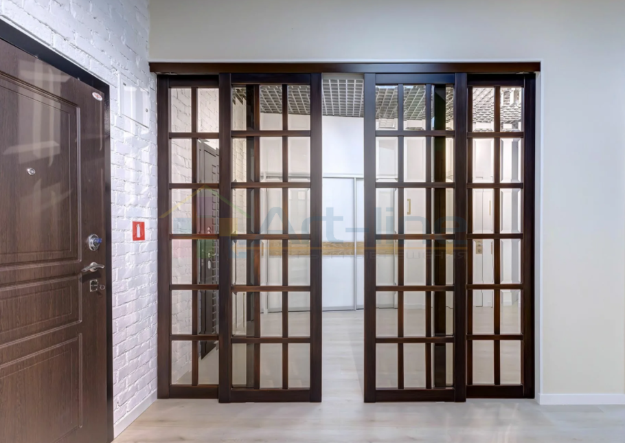 Двери двустворчатые межкомнатные Mr Doors