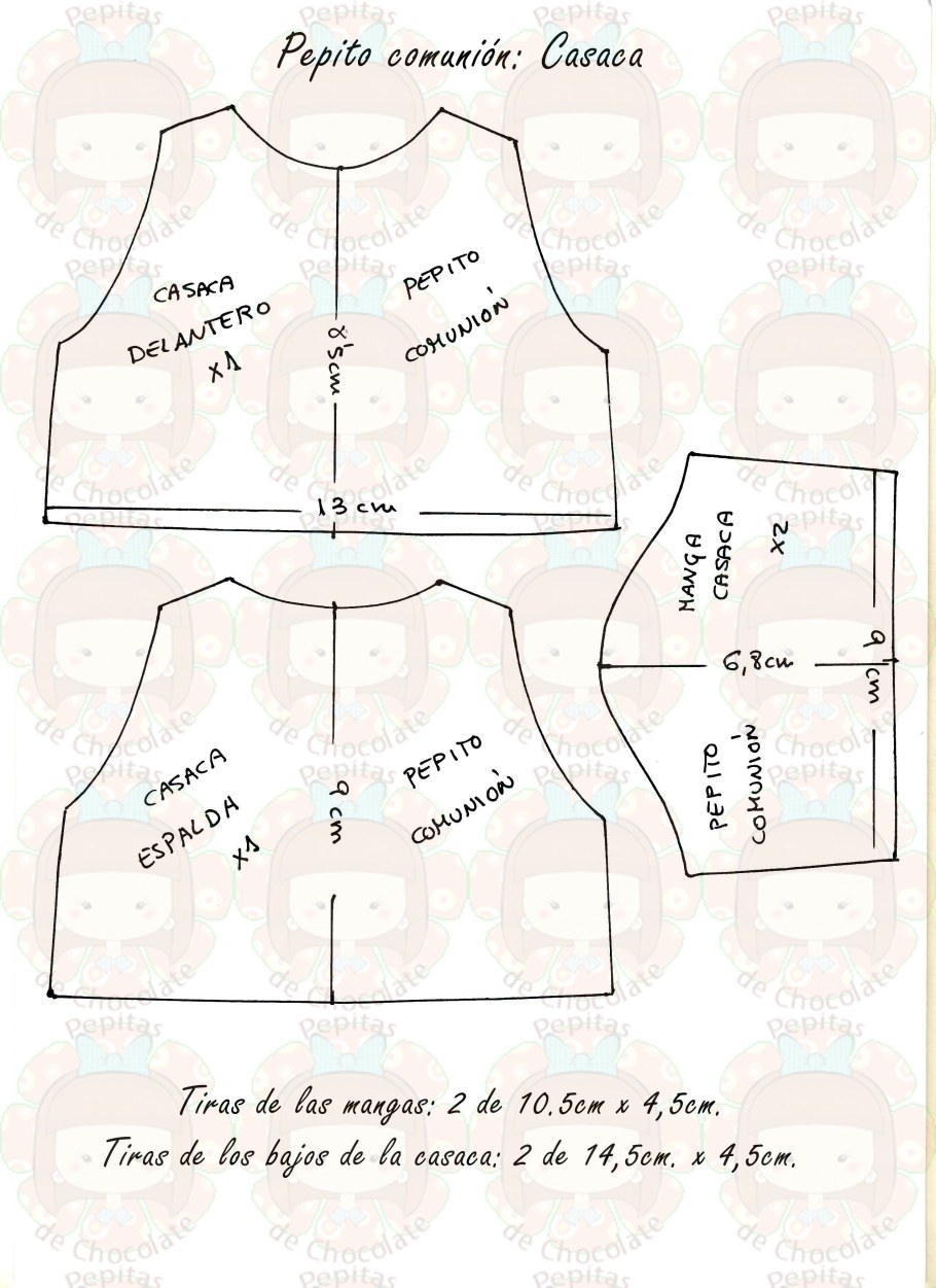 Выкройки одежды для кукол Татьяны Коннэ