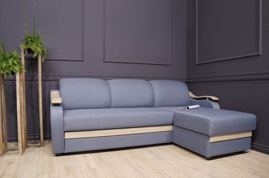 Диван модуль Камила 2 с выдвижными оттоманками