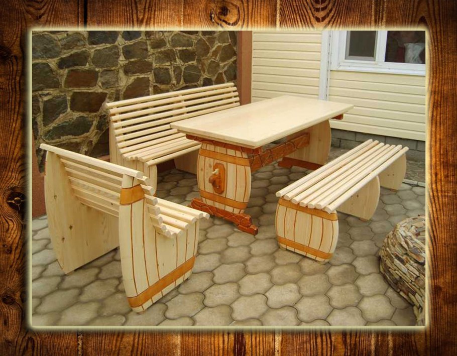 Мебель в стиле рустик