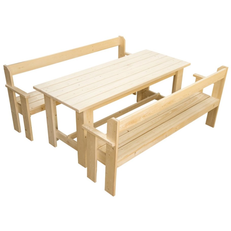 Состаренная мебель из дерева