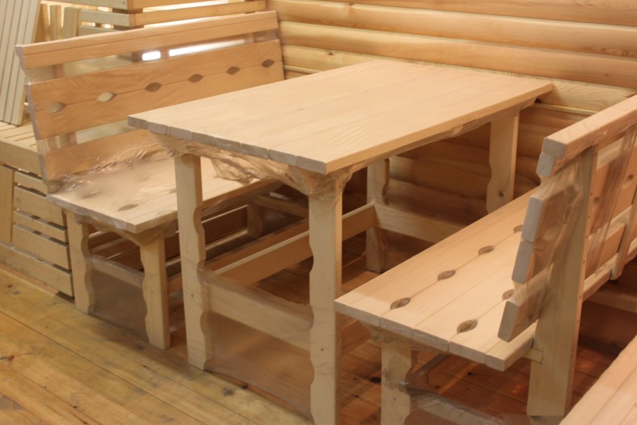 Скамья для бани