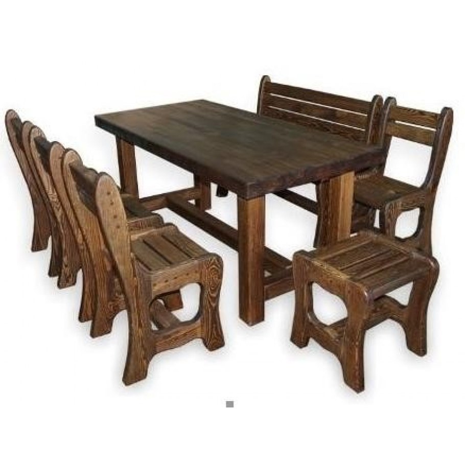 Деревянная мебель для бани