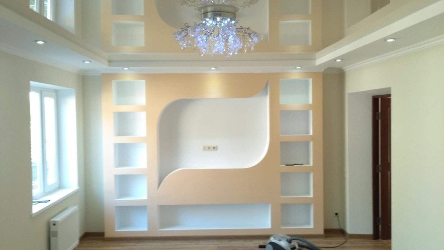 Оштукатуренный гипсокартон