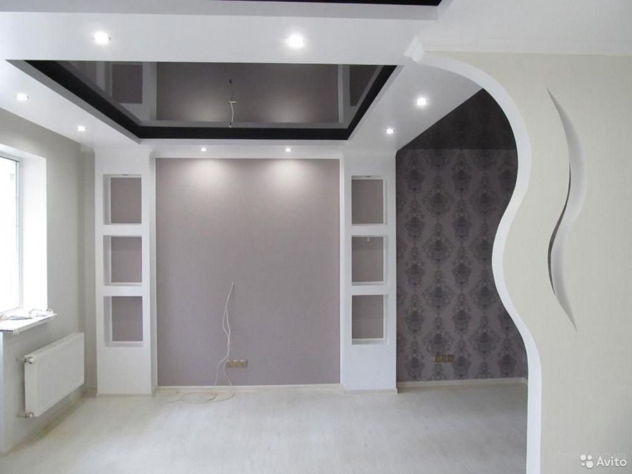 Внутренняя отделка стен гипсокартоном