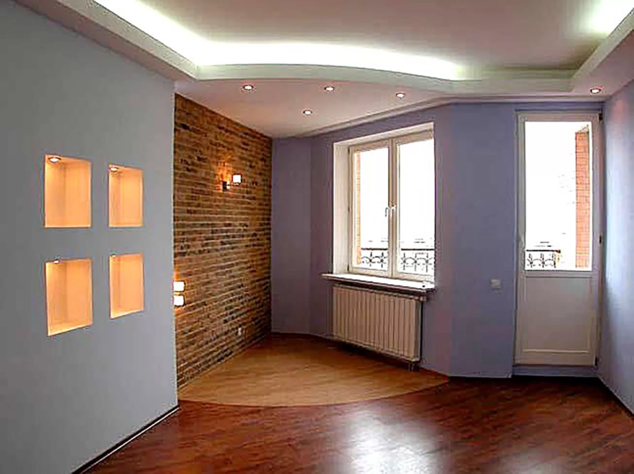 Интерьер комнаты без мебели