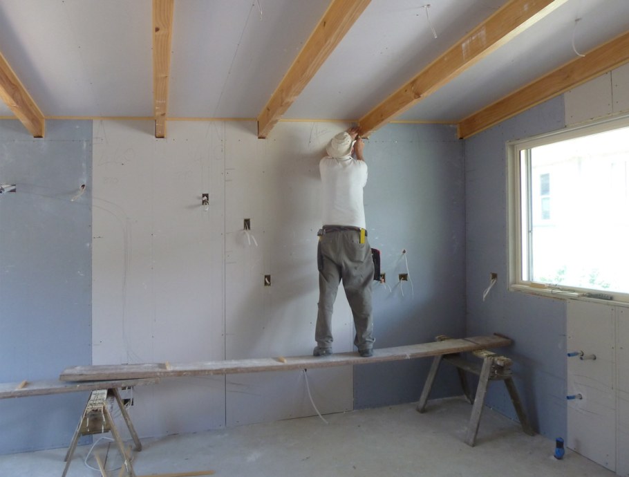 Отделка гипсокартоном