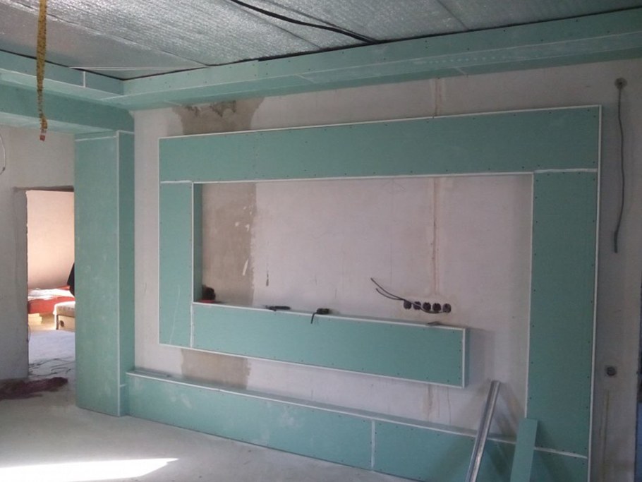 Обшить комнату гипсокартоном