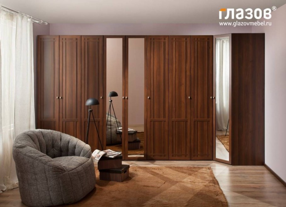 Гостиная Шерлок орех шоколадный