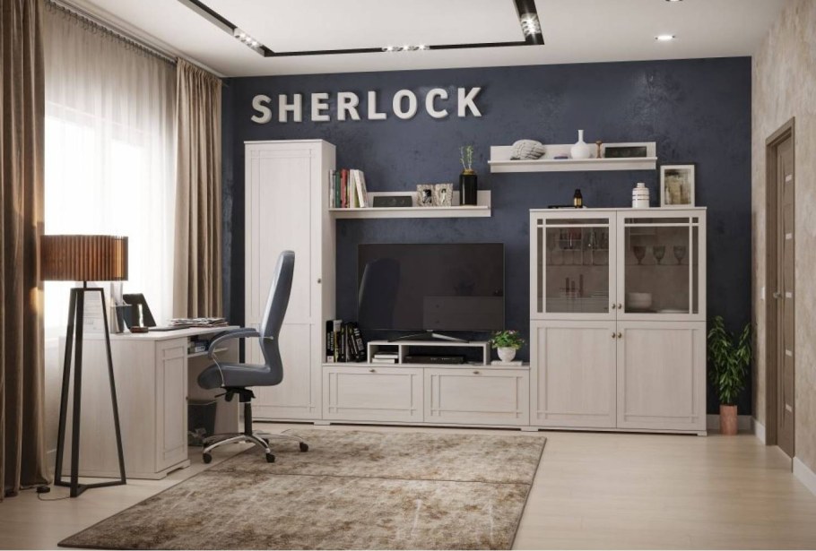 Гостиная Шерлок ясень Анкор