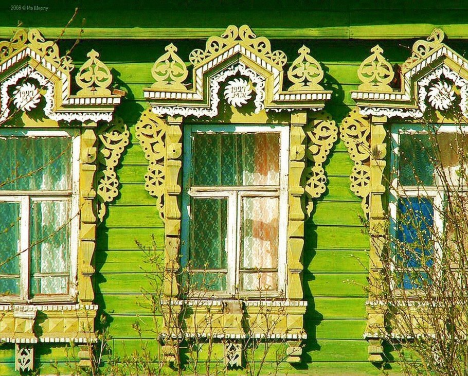 Пропильная резьба древняя Русь