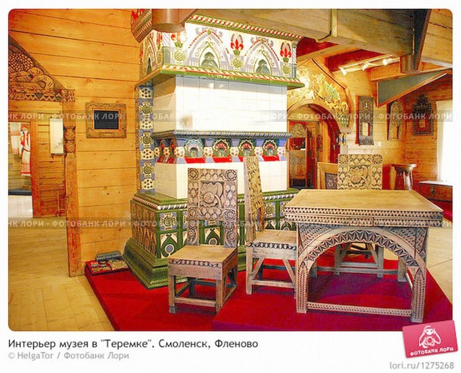 Славянский Терем внутреннее убранство