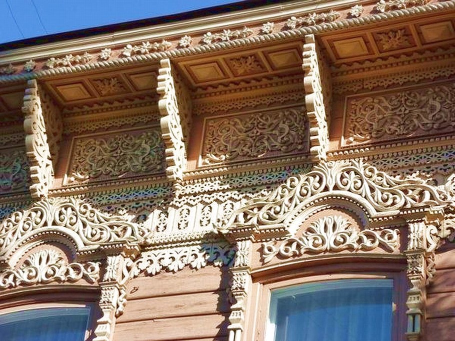 Наличники домовая пропильная резьба