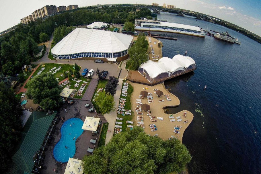 Пляж Адмирал Клязьминское водохранилище