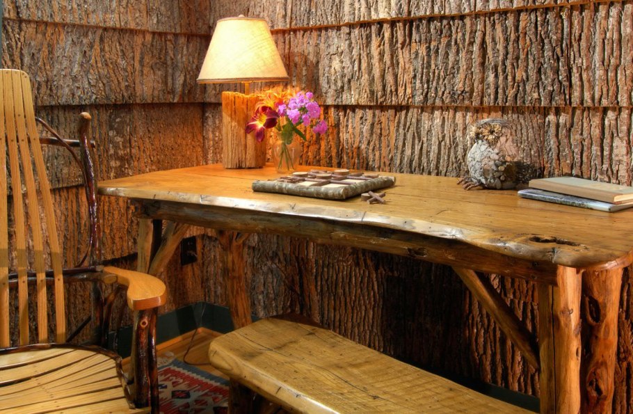 Горбыль в интерьере