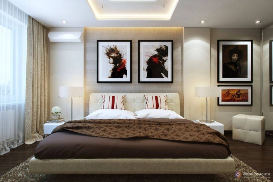 Картины для интерьера спальни