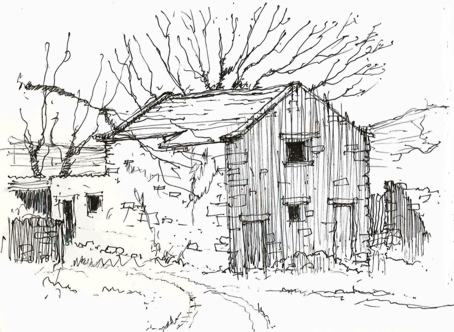 Дачный домик в английском стиле с верандой