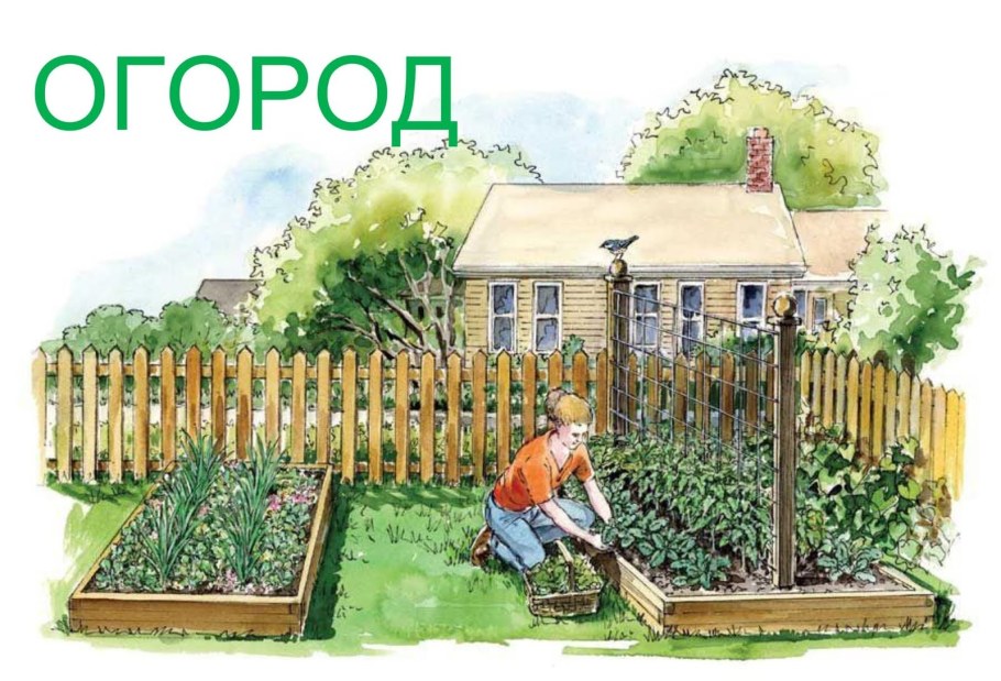 Коттедж карандашом