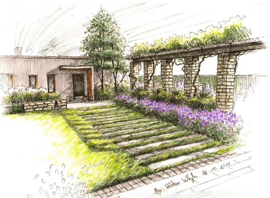 Домик в графике