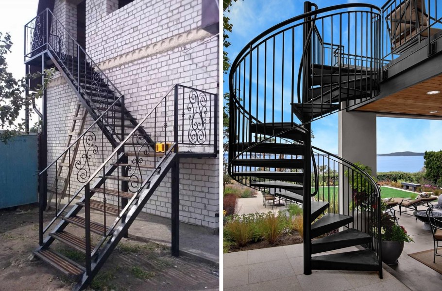 Лестница на крыльцо