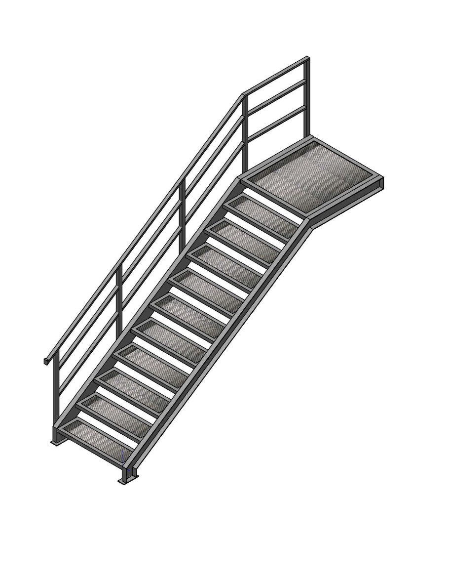 Пожарная лестница п2