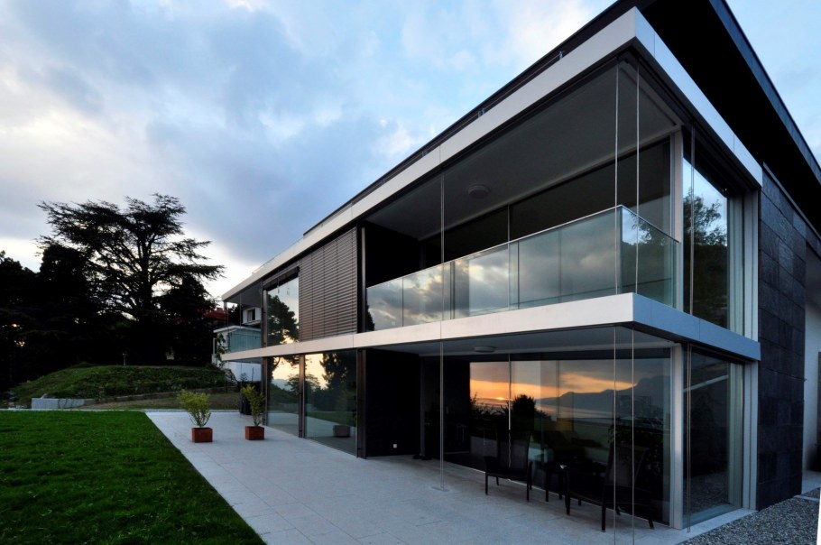 Панорамные окна фасад