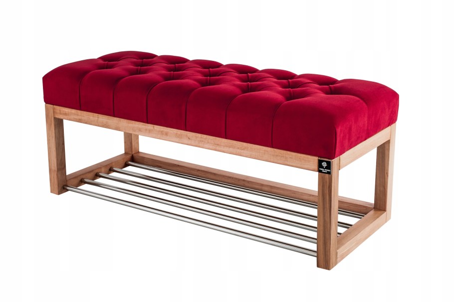 Банкетка-обувница White Snow 60см