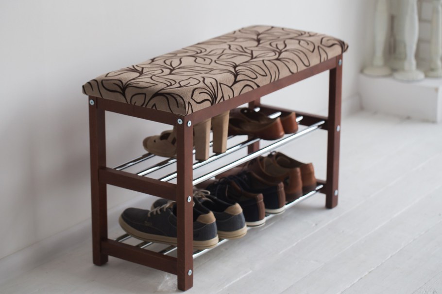 Банкетка Сиеста с полкой