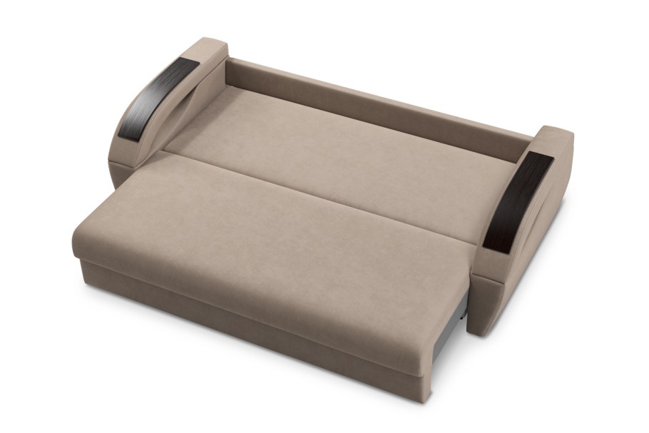 Диван Мартин велюр коричневый