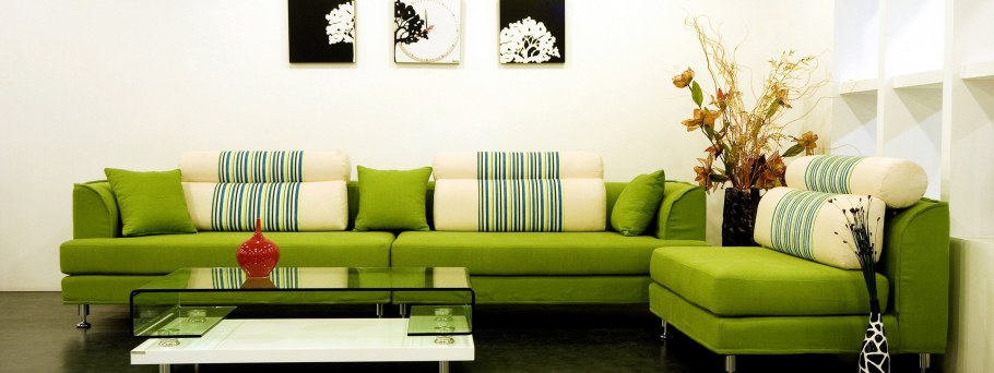 Диван в интерьере