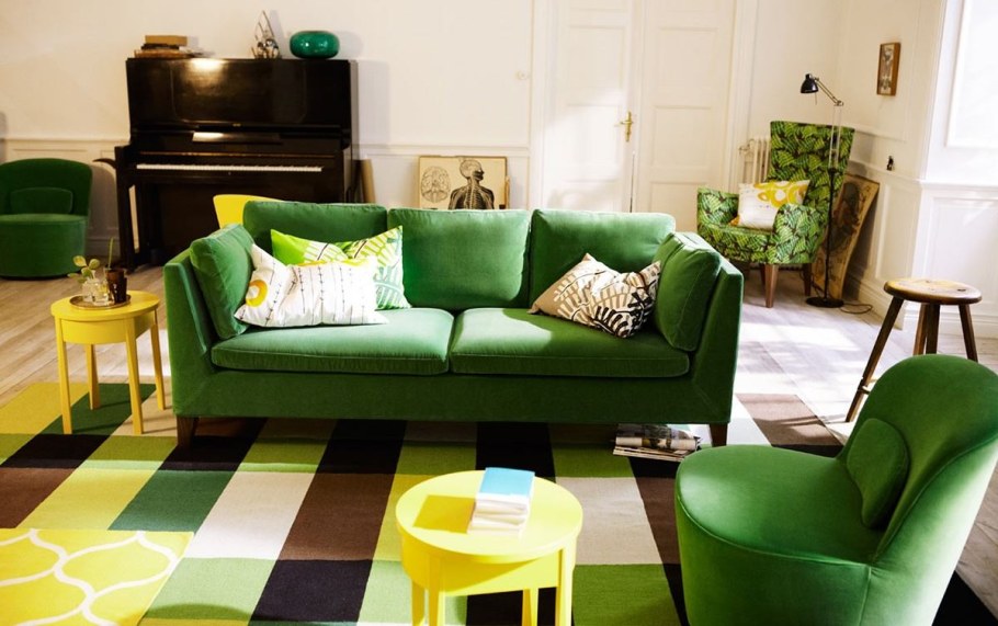 Диван Стокгольм икеа зеленый