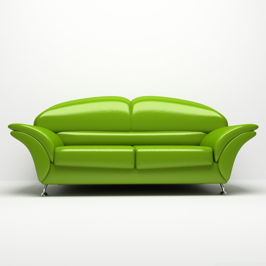 Зеленый диван