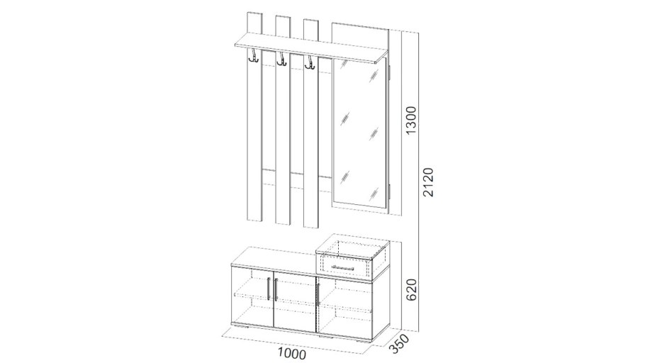 Брайтон 22 вешалка