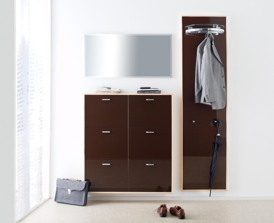 Подвесная мебель в прихожую