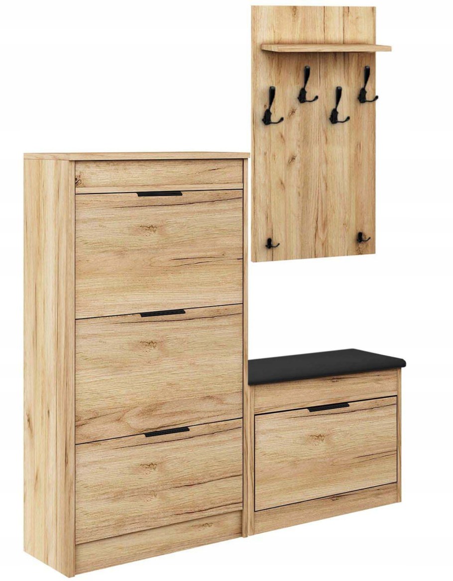 Тумба дуб крафт золотой