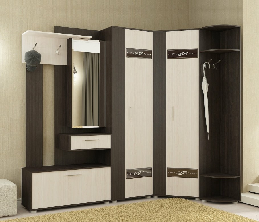 Цвет шкафа в прихожей