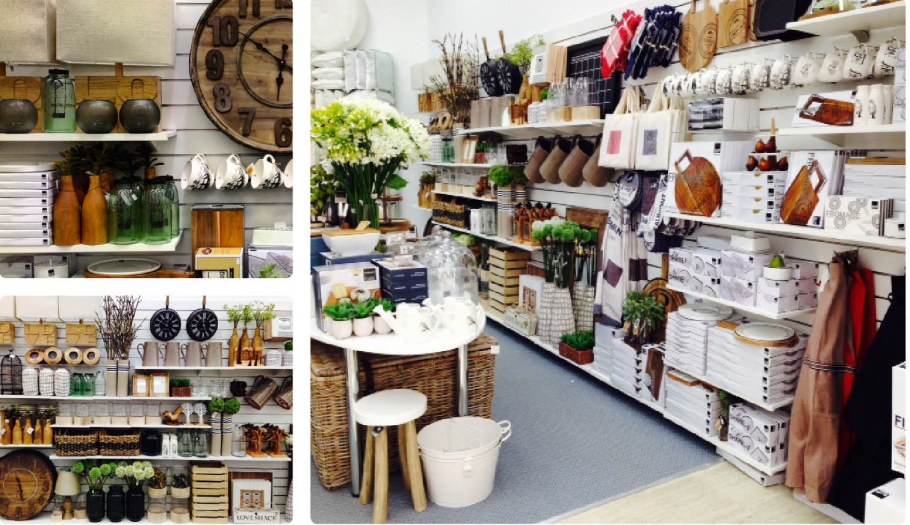 Витрина магазина посуды