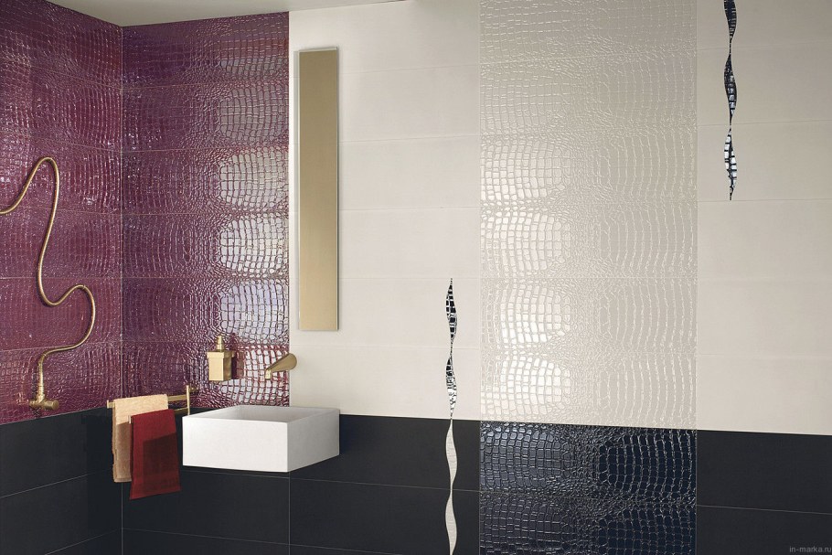 Плитка под крокодиловую кожу