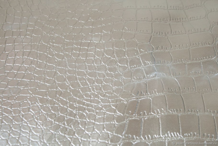 Пленка ПВХ 702-52 крокодил белый